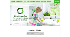 Desktop Screenshot of globalgreentag.com