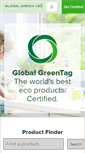 Mobile Screenshot of globalgreentag.com